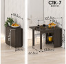 Стол Woodville Стк7 295286