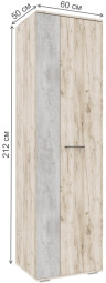 Шкаф Woodville Вальс 508425