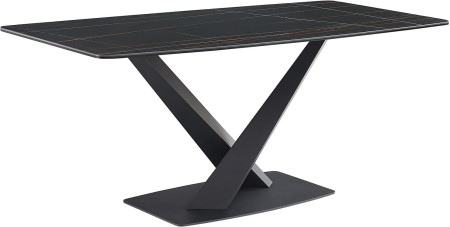 Стол ESF DT2017-180BLACKceramic