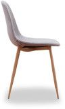 Стул ESF DC-350 3052-11 beige/wood