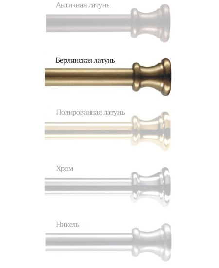 Настольная лампа Berliner Messinglampen Z14-100grB
