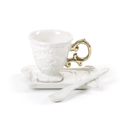 Кофейная пара Seletti I-Wares Gold 9869