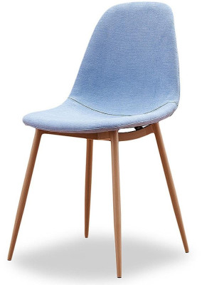 Стул ESF DC-350 3052-4 blue/wood