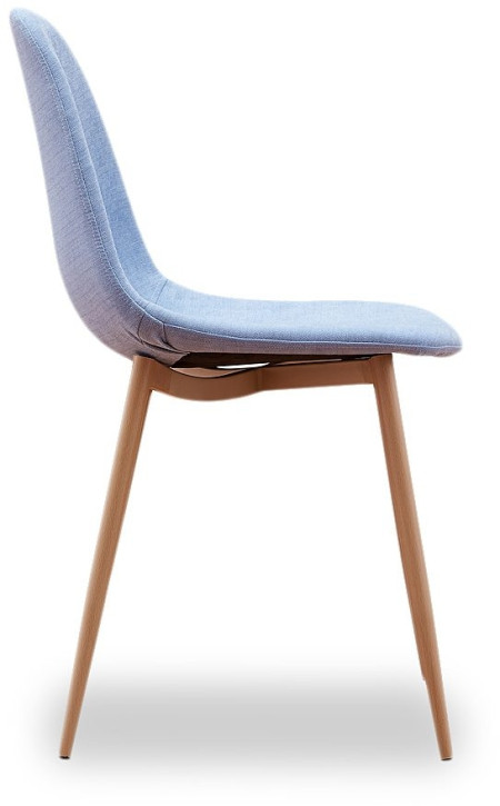 Стул ESF DC-350 3052-4 blue/wood