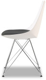 Стул ESF PM062G white/black