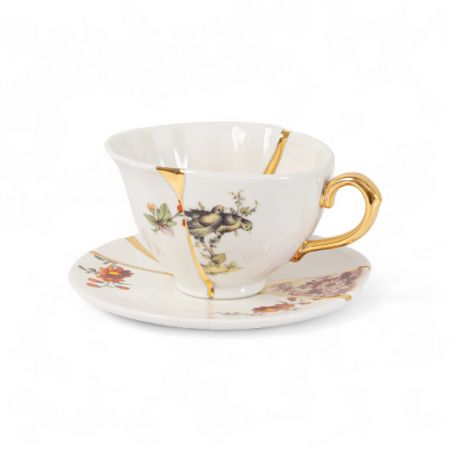 Чайная пара Seletti Kintsugi 9647