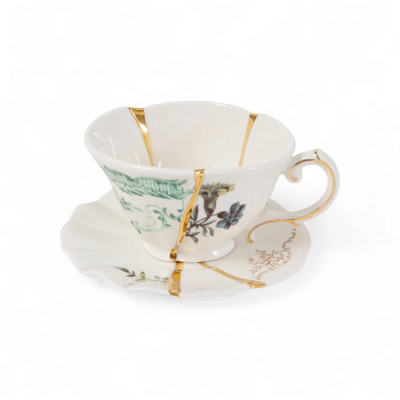 Чайная пара Seletti Kintsugi 9649