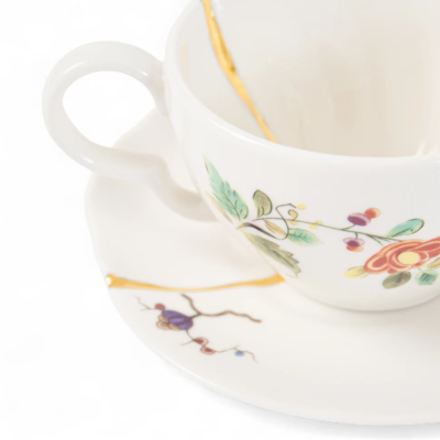 Чайная пара Seletti Kintsugi 9648