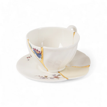 Чайная пара Seletti Kintsugi 9648