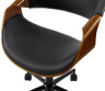 Кресло ESF JY1829-3black/walnut/blac