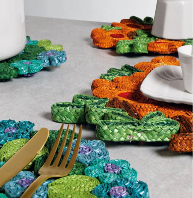 Декоративная подставка Seletti Florigraphie 00432 CML