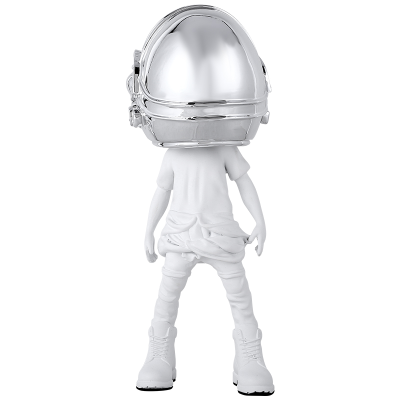 Статуэтка настольная ArtHomeDecor STAR TRAVELER 6840 SILVER & WHITE