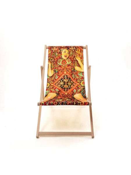 Шезлонг Seletti Toiletpaper Deckchair 16680