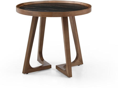 Стол журнальный ESF CT3059(D60)walnut