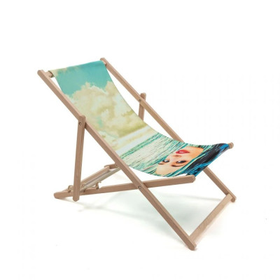 Шезлонг Seletti Toiletpaper Deckchair 16682