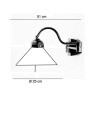 Бра Berliner Messinglampen A64-25opB