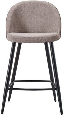 Стул полубарный ESF ПБАР373B beige/black