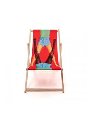 Шезлонг Seletti Toiletpaper Deckchair 16684