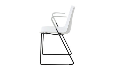 Стул ESF FX-05FN white/black