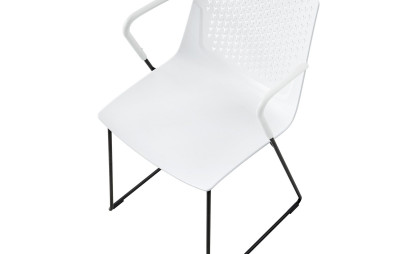 Стул ESF FX-05FN white/black