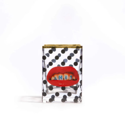 Ваза Seletti Toiletpaper Glass Vase 14120
