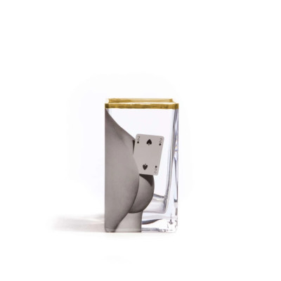 Ваза Seletti Toiletpaper Glass Vase 14122