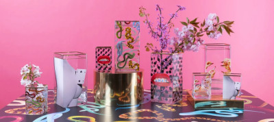 Ваза Seletti Toiletpaper Glass Vase 14122