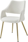 Стул ESF JY6145Qwhite/gold