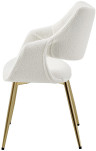 Стул ESF JY6145Qwhite/gold