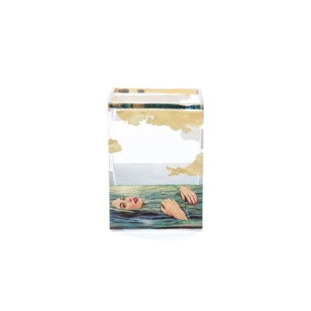 Ваза Seletti Toiletpaper Glass Vase 14124