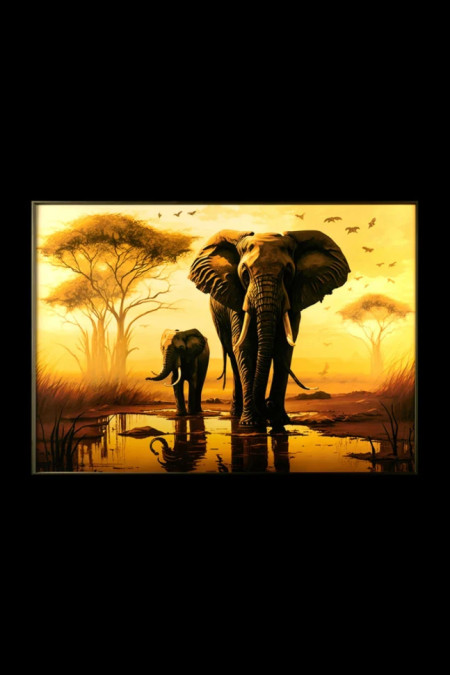 Картина Teona Decor Elephants TD166