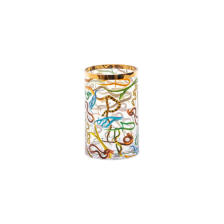 Ваза Seletti Toiletpaper Glass Vase 14161