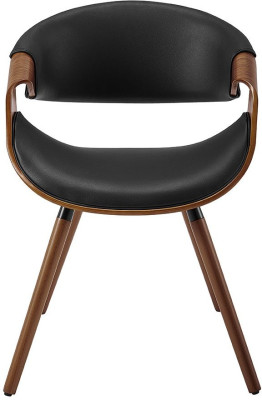 Стул ESF JY1829black/walnut