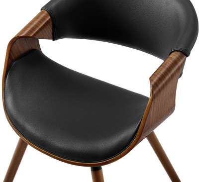 Стул ESF JY1829black/walnut
