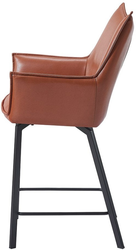 Стул полубарный ESF ПБSOHO BROWN