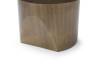 Стол журнальный ESF CT6105-2I (D60) bronze