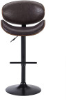 Стул барный ESF JY1076 brown/black