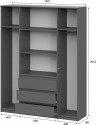 Шкаф Woodville Сибити 582763