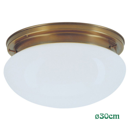 Настенно-потолочный светильник Berliner Messinglampen D18-125opB