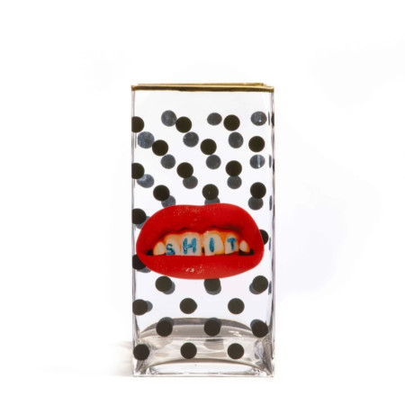 Ваза Seletti Toiletpaper Glass Vase 14150