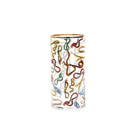 Ваза Seletti Toiletpaper Glass Vase 14171