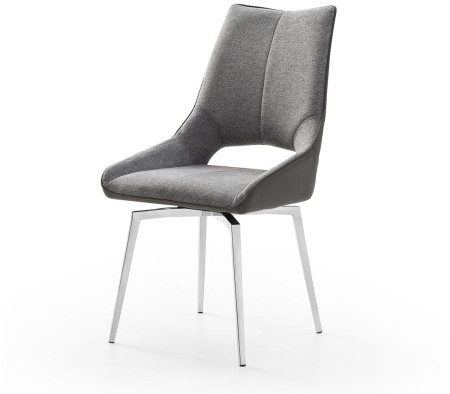 Стул ESF DC1239 grey/stainless