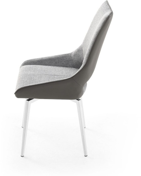 Стул ESF DC1239 grey/stainless