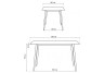 Кухонный стол Woodville Rion 15908