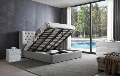 Кровать ESF GC1726 160GREY STORAGE
