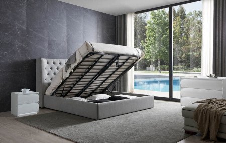 Кровать ESF GC1726 160GREY STORAGE