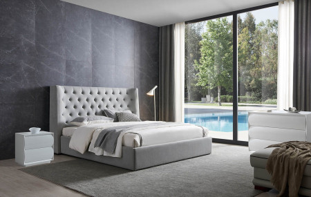Кровать ESF GC1726 160GREY STORAGE