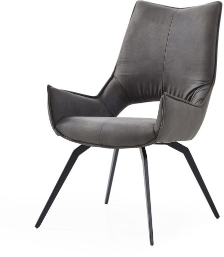Стул ESF DC1241grey/black