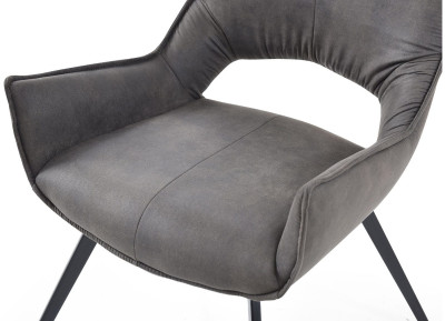 Стул ESF DC1241grey/black