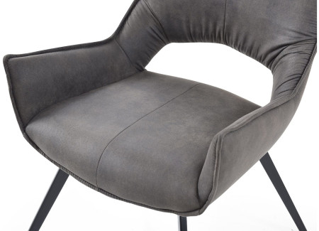 Стул ESF DC1241grey/black